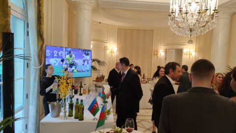 Parisdə “Azərbaycan Olimpiya Evi” açıldı