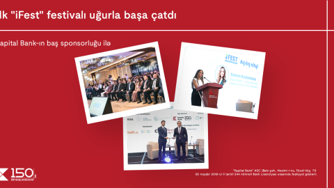 Kapital Bank-ın baş sponsorluğu ilə festival keçirilib
