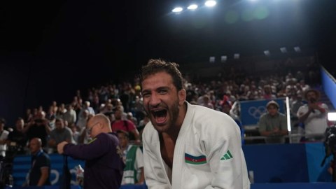 İdmançımız fransalını məğlub etdi - Olimpiya çempionu oldu 