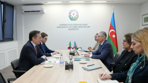 Nazir İtaliya səfiri ilə COP29-a hazırlığı müzakirə edib
