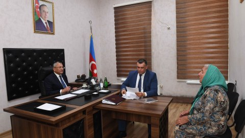 Dövlət Komitəsində vətəndaşların növbəti qəbulu keçirilib