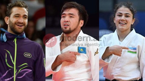 Türk dövlətlərinin Paris Olimpiadasındakı zəfəri - 3 QIZIL