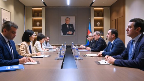 BMT rəsmisi Ceyhun Bayramovun qəbulunda 