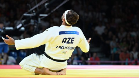 Parisdə ikinci dəfə Azərbaycan himni... 