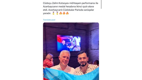 Kotsoyevin performansı möhtəşəm idi - Səfir