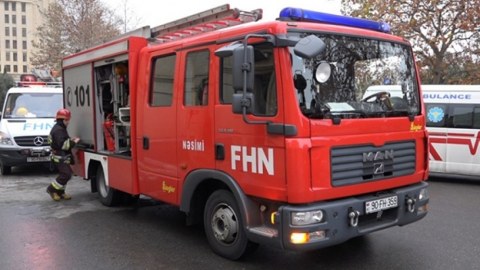 Ötən sutka 45 yanğına çıxış olub - 3 nəfər xilas edilib