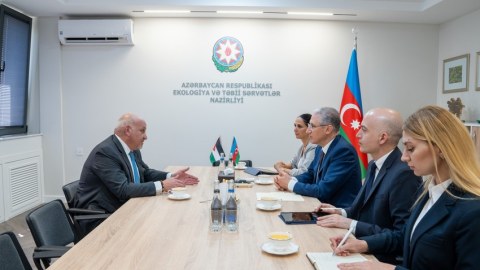 Muxtar Babayev İordaniya səfiri ilə görüşüb