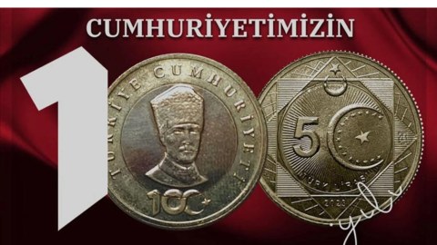 Türkiyə iki nominaldan ibarət sikkələri Azərbaycana təhvil verdi