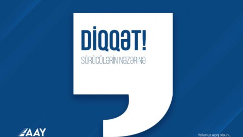 Sürücülərin nəzərinə!