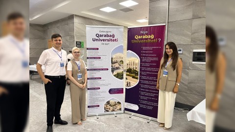Qarabağ Universiteti&nbsp;ali təhsil müəssisələrinin sərgisində