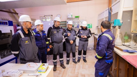 “AzerGold”un İşçi qrupu Gədəbəydəki mədənlərə baxış keçirib - FOTO
