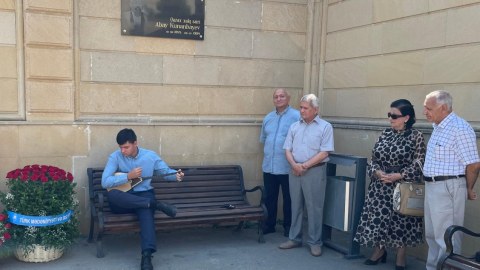 Bakıda Abay Günü qeyd olundu - FOTOLAR