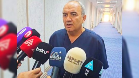 Minaya düşən şəxsin son vəziyyəti açıqlandı