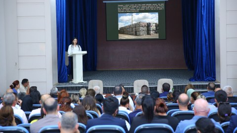 Binəqədidə məişət tullantıları ilə bağlı maarifləndirmə işləri - FOTO