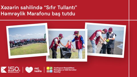 Xəzər Günündə “Sıfır Tullantı” həmrəylik marafonu - FOTO