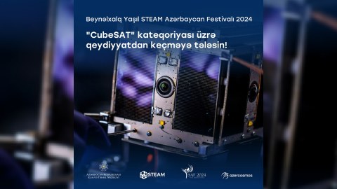 Azərkosmosun dəstəyi ilə &ldquo;CubeSAT&rdquo; kateqoriyalı müsabiqə keçiriləcək