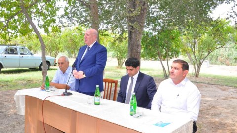 Sabirabad seçiciləri YAP-ın namizədinə səs verəcək - FOTOLAR