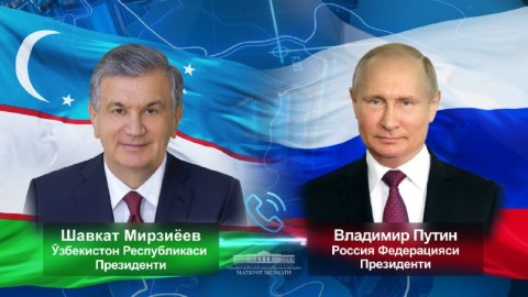 Mirziyoyev və Putin arasında TELEFON DANIŞIĞI