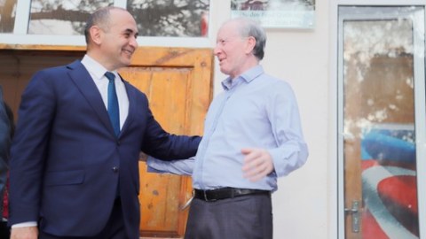 Ceyhun Məmmədov seçicilərlə söhbət apardı - FOTOLAR