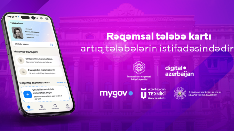Rəqəmsal tələbə kartı artıq tələbələrin istifadəsinə verilir