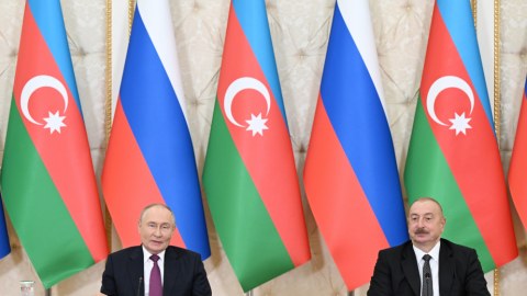 Putin İlham Əliyevə təşəkkürünü bildirdi