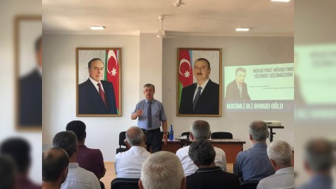 Əli Məsimli Qax kəndlərində - FOTO
