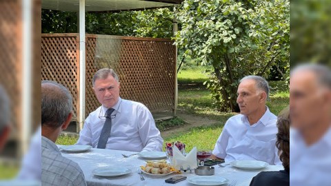 Azər Kərimli Katex kəndində - FOTO