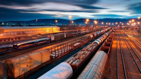 Dəmir yolu ilə tranzit yükdaşımaları 25% artıb 