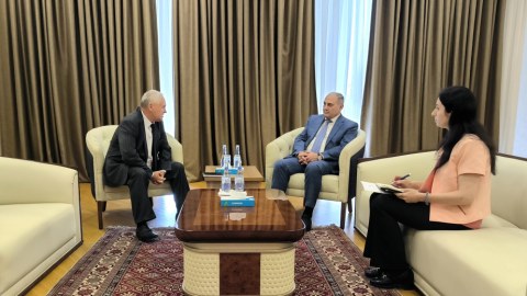 MDB müşahidə missiyası qərargahının rəhbəri ilə görüş keçirilib