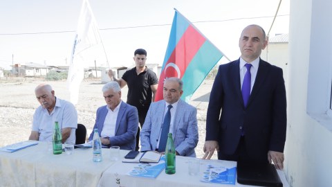 Ceyhun Məmmədovun Şabranda&nbsp;Cəbrayıldan olan seçicilərlə görüşdü