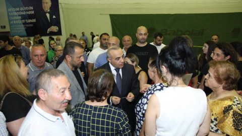 Azay Quliyevin seçicilərilə görüşləri davam edir - FOTOLAR