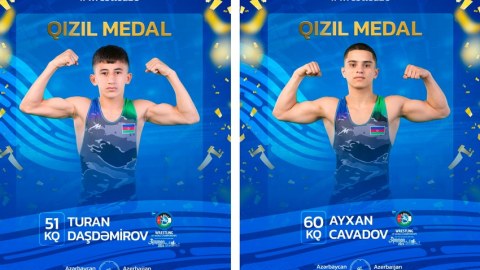 İki güləşçimiz dünya çempionu oldu