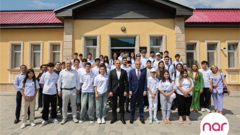 &ldquo;Nar&rdquo; &ldquo;YAŞAT&rdquo; Fondunun şəhid övladları üçün təşkil etdiyi düşərgəyə dəstək olub