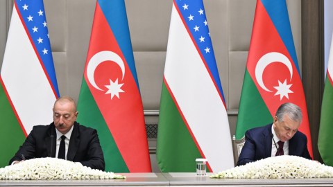 Azərbaycan-Özbəkistan sənədləri imzalandı - FOTO