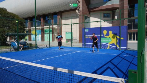 FHN-in əməkdaşları padel yarışının qalibi olublar - FOTOLAR