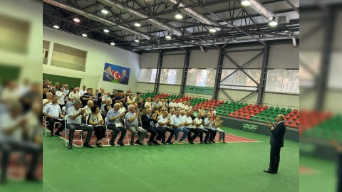 Azay Quliyevin seçiciləri ilə daha bir yaddaqalan görüşü - FOTO
