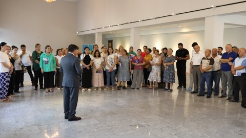 Rizvan Nəbiyevin seçicilərlə görüşü davam edir - FOTO