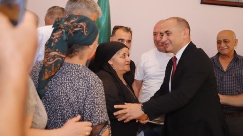 Ceyhun Məmmədovun seçicilərlə növbəti görüşü - FOTO