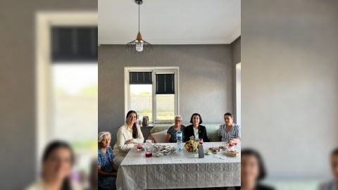 Gülşən Paşayeva şəhid ailələri ilə görüşdü - FOTOLAR