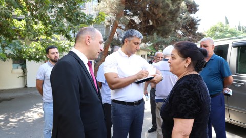 Ceyhun Məmmədovun seçicilərlə növbəti görüşü 