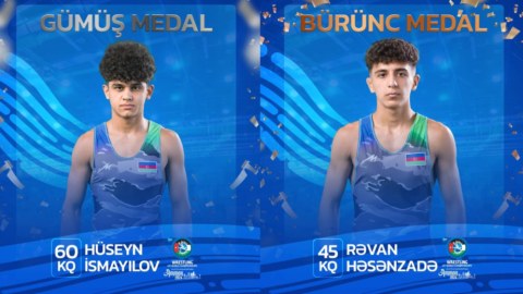 İki güləşçimiz dünya çempionatında medal qazandı