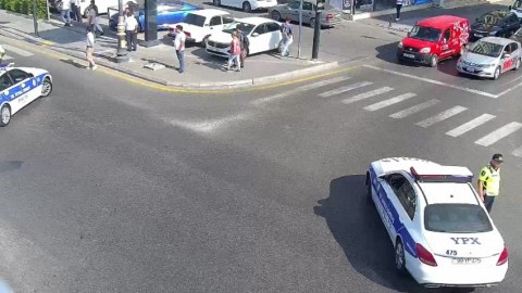 Yanğın səbəbindən yola məhdudiyyət qoyuldu