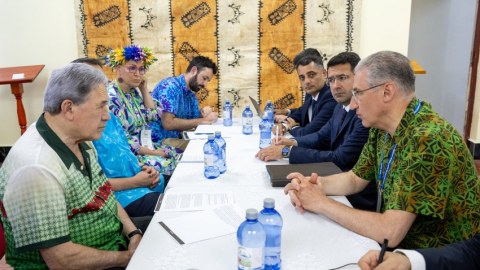 Muxtar Babayev Yeni Zenlandiya Baş nazirinin müavini ilə görüşdü