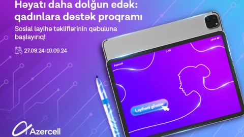 Azercell qadınlara dəstək proqramına start verir