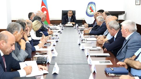 Həmkarlar İttifaqının yeni rəhbəri üzv təşkilatların sədrlərini TOPLADI