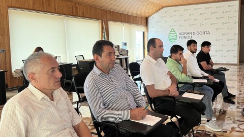 Aqrar Sığorta Fondunda ekspertləri üçün təlimlər keçirilir