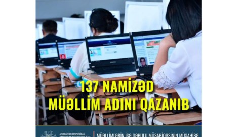 Naxçıvanda 137 nəfər müəllim adını qazandı&nbsp;