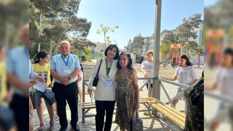 Gülşən Paşayeva seçicilərlə məhəllə görüşü keçirib - FOTO     