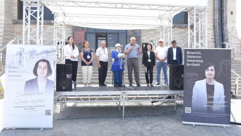 Gülşən Paşayeva seçicilərlə görüşüb - FOTO