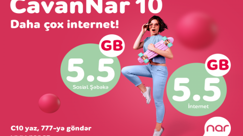 “Nar”dan yeni dərs ili üçün sərfəli tarif: “CavanNar 10”